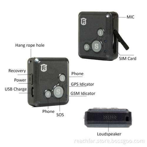 2016 mini personal gps tracker gsm elderly alarm wrist